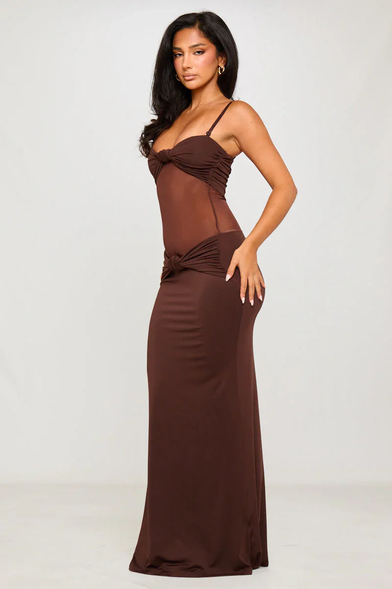 Vestido Camille Brown