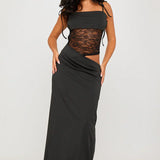 Vestido Lingerie Amélie Preto