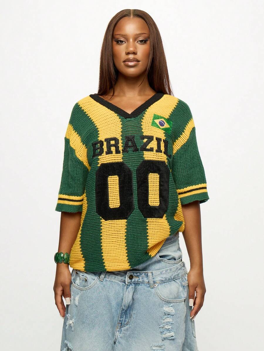 Blusa Tricot Seleção 00
