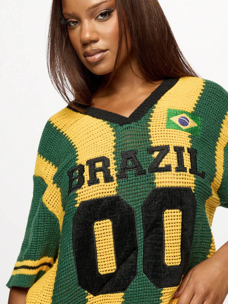 Blusa Tricot Seleção 00