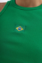 Regata Brasileira verde