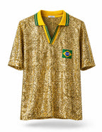 Camisa Paetê Brasil