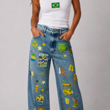 Calça Jeans Postais do Brasil
