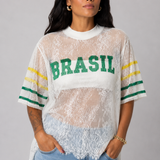 Blusa Renda Brasil