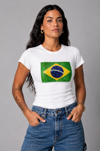 Camiseta Bandeira de Cristal