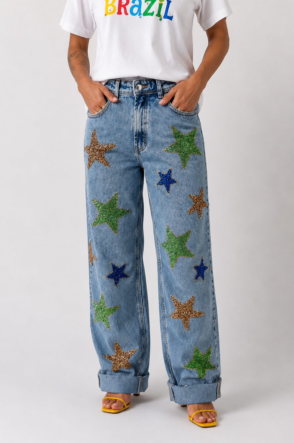 Calça Estrelas do Brasil