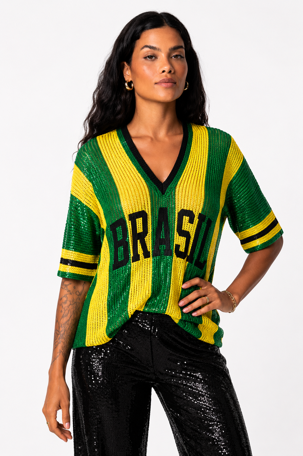Camisa Tricot Brasil