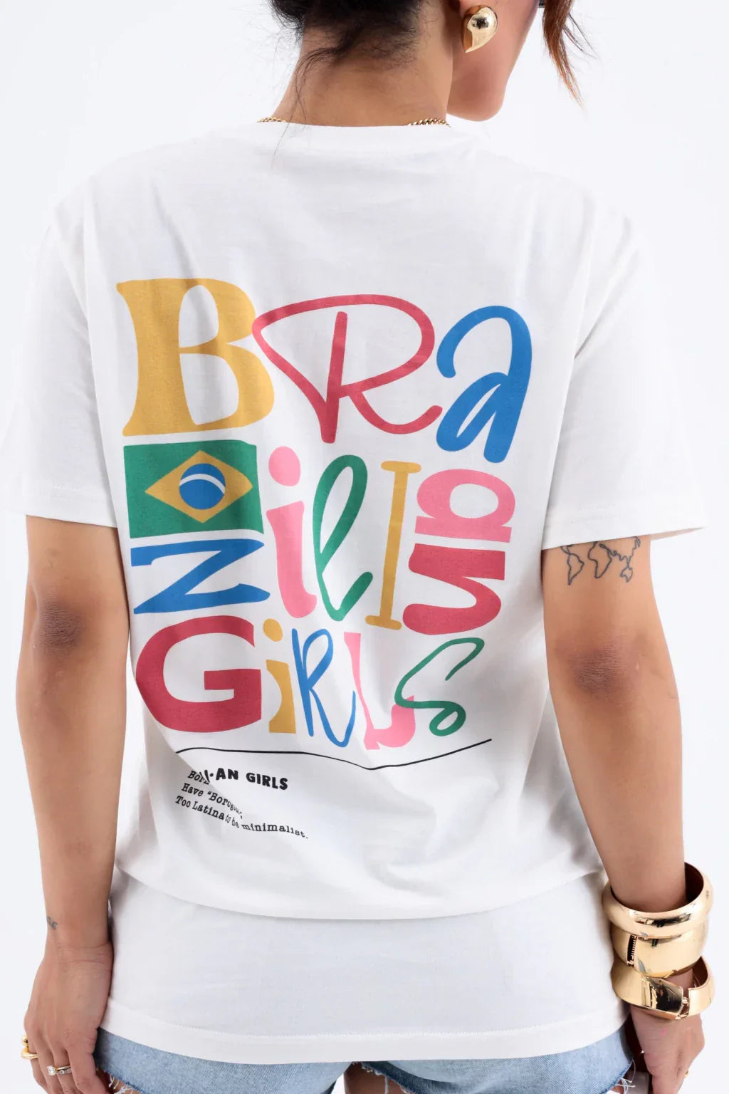 Camisa Brasil em Cores