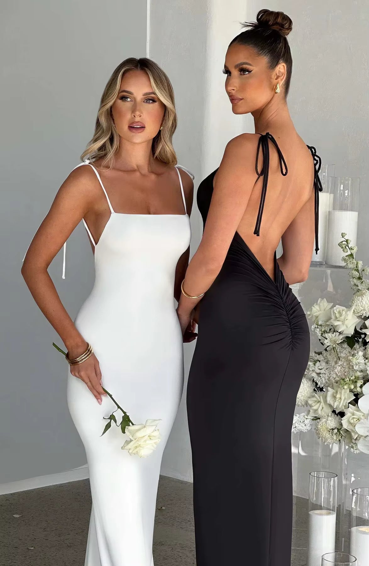 Vestido Longo Desejo – irresistível, impossível passar despercebida.