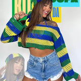 Kit Brasil Vibe – Cropped & Lenço