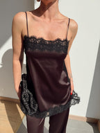 Conjunto Charlotte Marrom