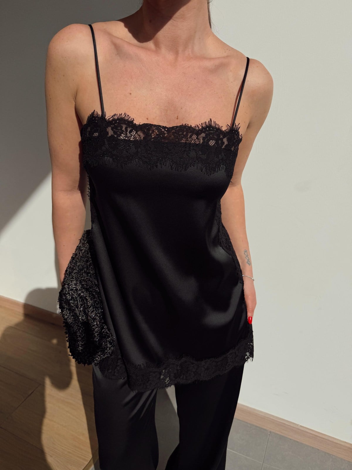 Conjunto Charlotte Preto