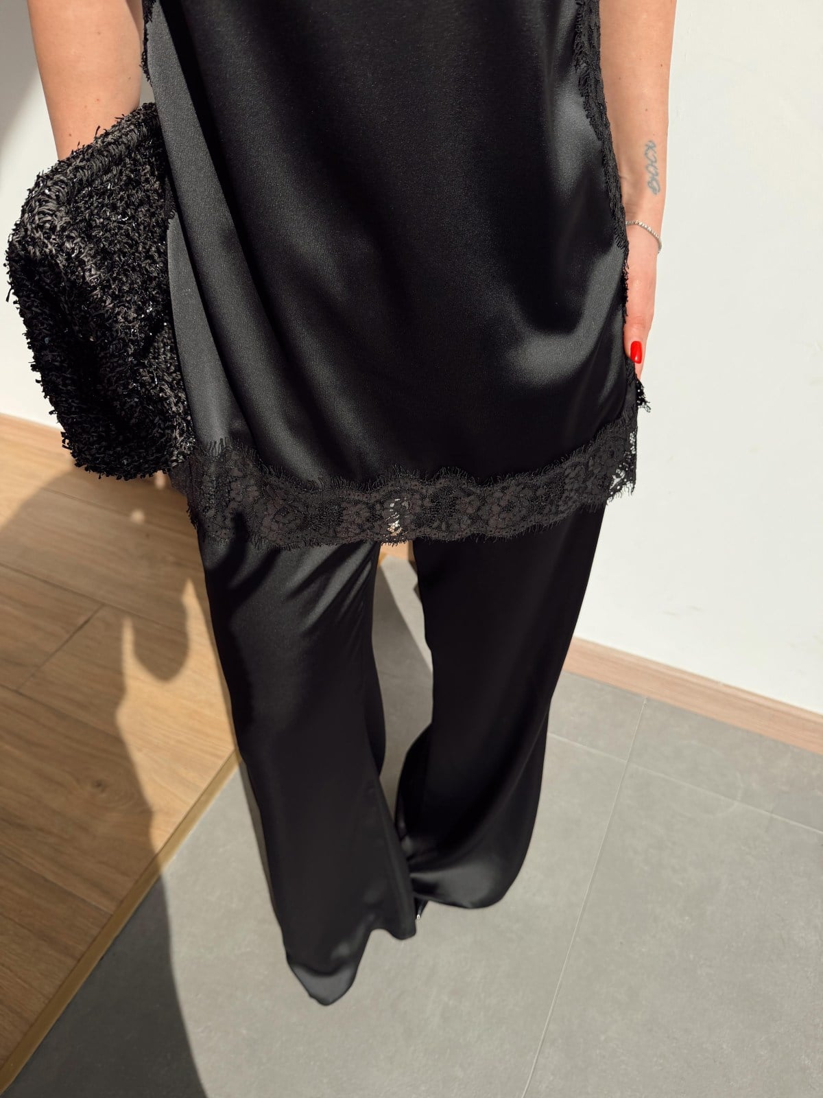 Conjunto Charlotte Preto