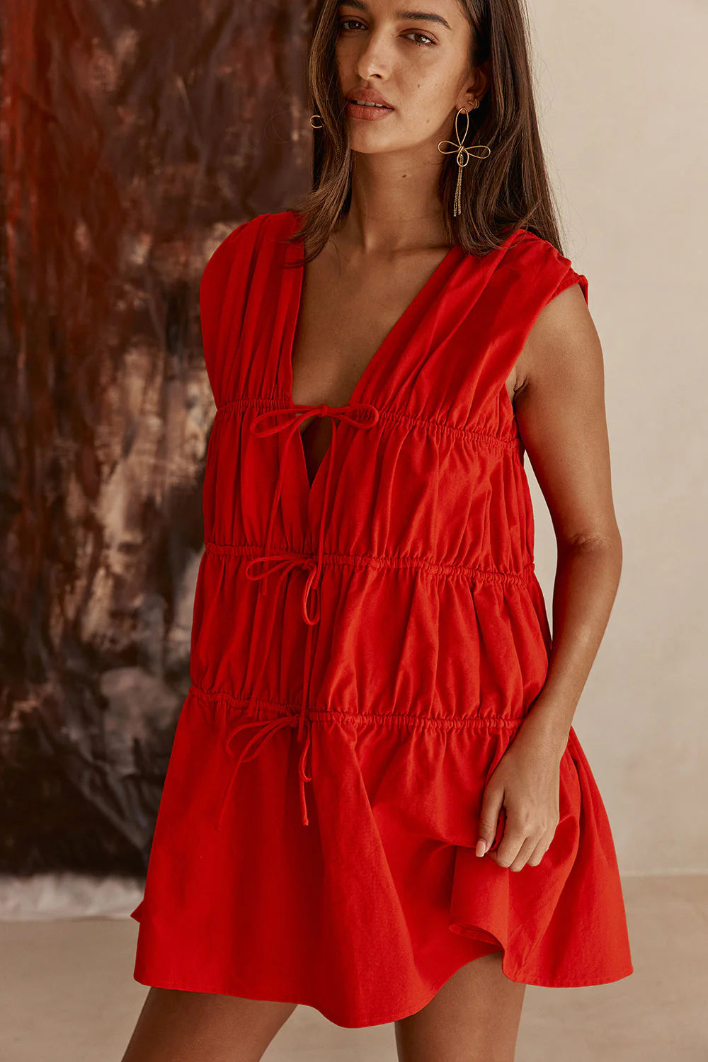 Vestido curto Dália