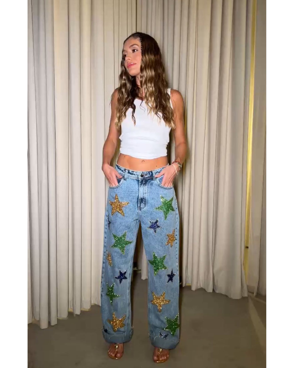 Calça Estrelas do Brasil